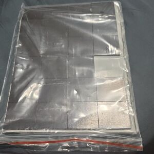 Metallic Silver Mirror Tiles - Sheet